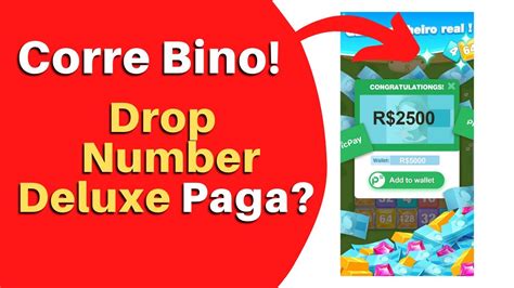 drop number deluxe paga mesmo